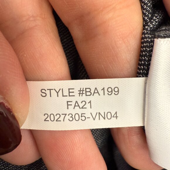 NWT Women's‎ J. CREW Pintuck Workwear Pant #BA199 Heather Charcoal | Size XL - Picture 11 of 11